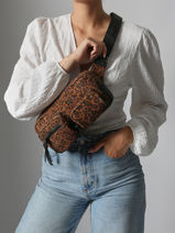 Heuptasje 90s Leder Paul marius Zwart 90